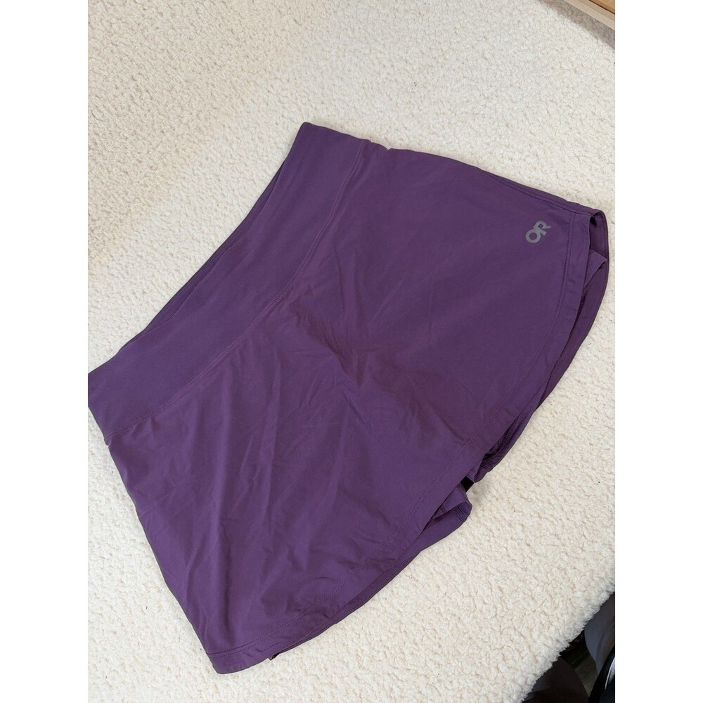 Outdoor Research Women's Size Large Burgundy Purple Astro Skirt Skort Sz L